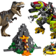 Illustration for article titled Jurassic World's T-Rex Fighting Mecha T-Rex Is the Lego Set of My Childhood Fantasies